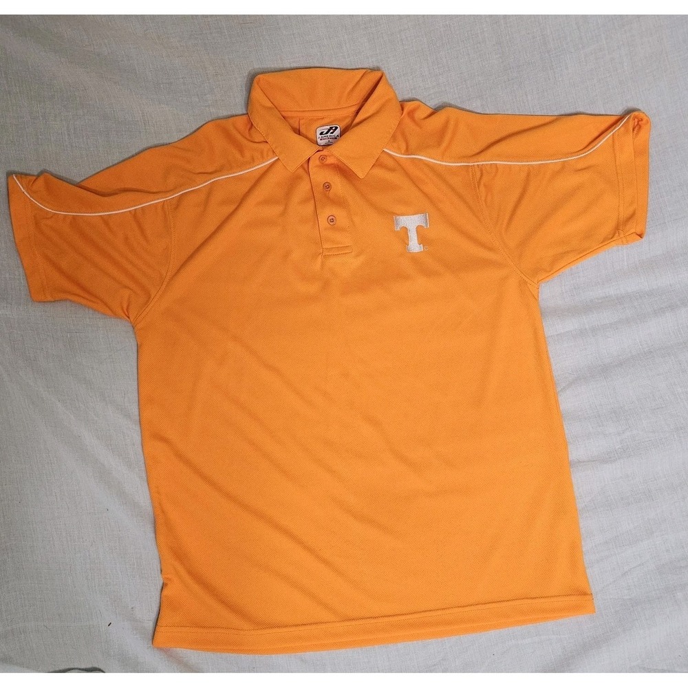Tennessee Volunteers‎ Polo Shirt Mens Medium Orange J.America Athletic